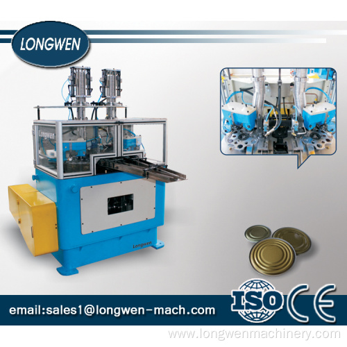 Chinese cap end lid making machine high speed liner